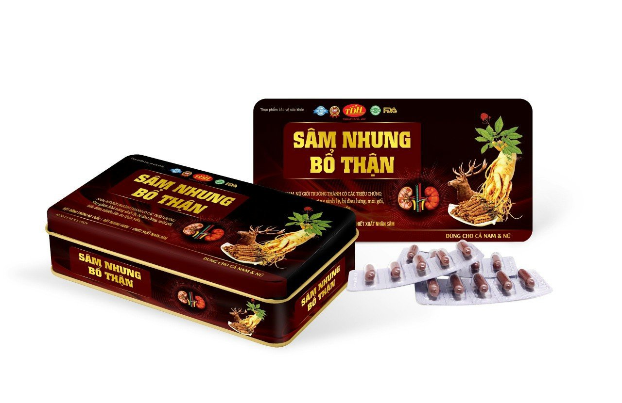 Sâm nhung bổ thận